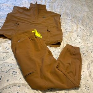 Figs scrubs set.Used once